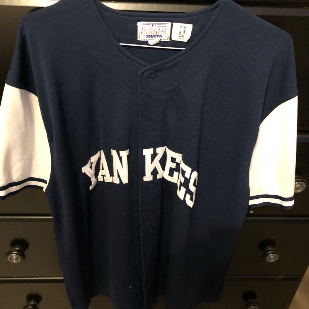 VINTAGE STARTER YANKEES TINO MARTINEZ XL